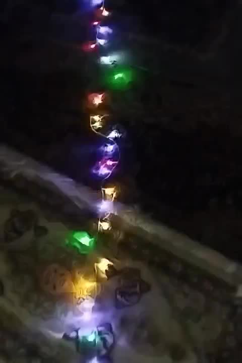 لامپ رنگی|لامپ و چراغ|پرند, فاز ۵|دیوار