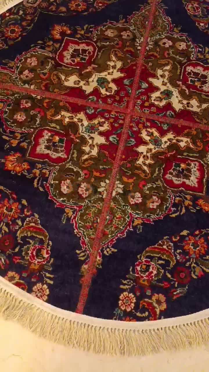 فرش قالیچه دستباف گرد سه متری|فرش|تهران, تهرانپارس جنوبی|دیوار