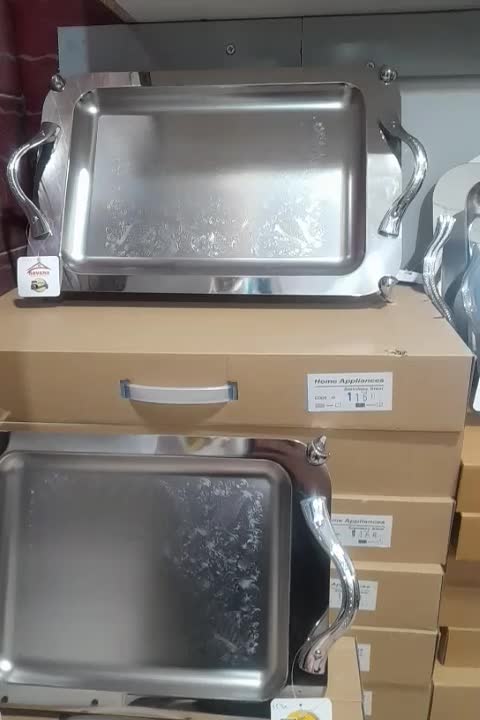 پخش عمده سینی پذیرایی استیل اصل عمده و تک|ظروف سرو و پذیرایی|رباط‌کریم, شترخوار|دیوار