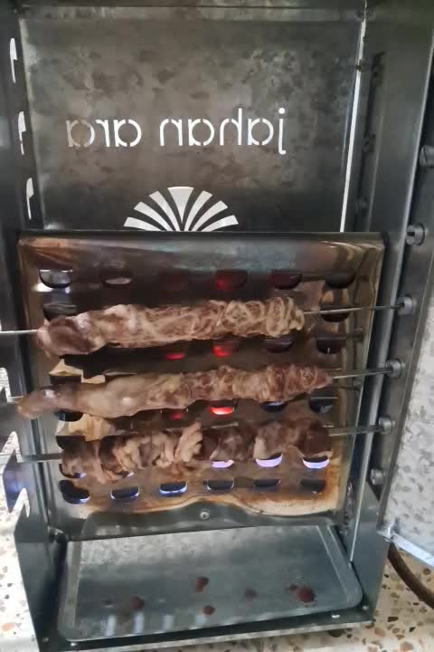 کباب پز۱۴سیخ گازی برقی جهان آرا اپارتمانی|اجاق گاز و لوازم برقی پخت‌وپز|ماهدشت, |دیوار