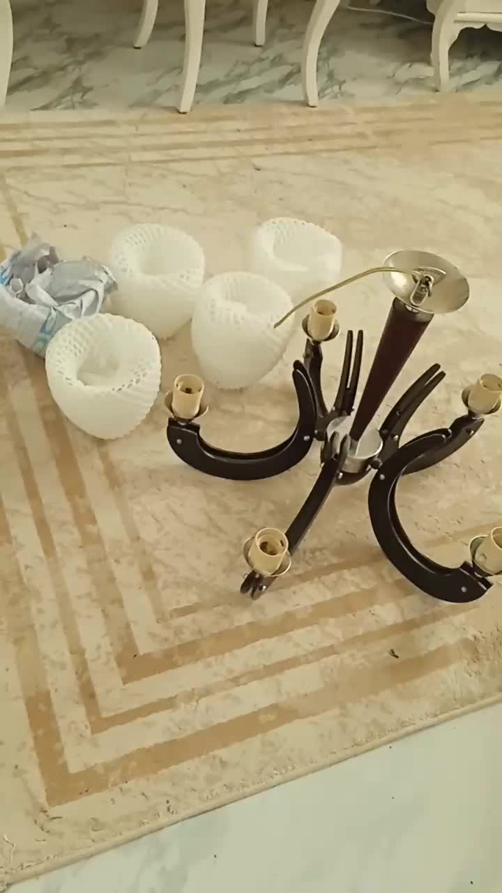 لوستر چوبی|لوستر و چراغ آویز|تهران, مشیریه|دیوار