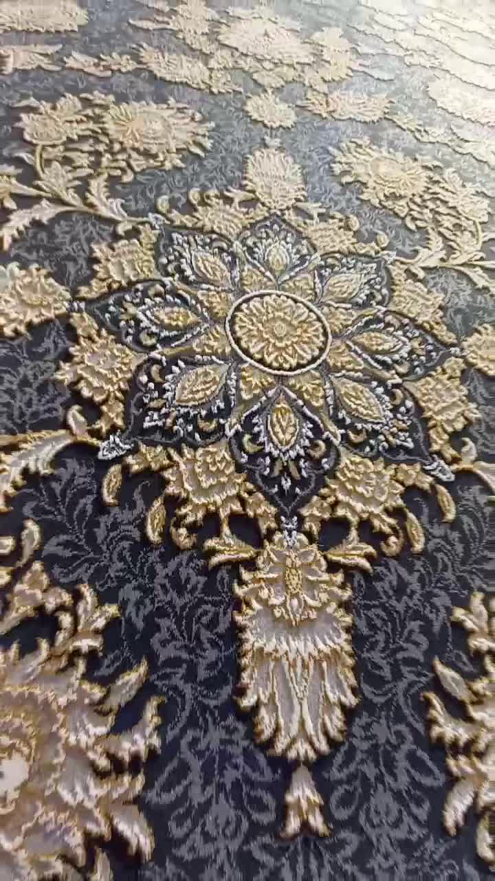 فرش۷۰۰طوسی گل برجسته طلاکوب(سرای فرش محمدی)|فرش|اردبیل, |دیوار