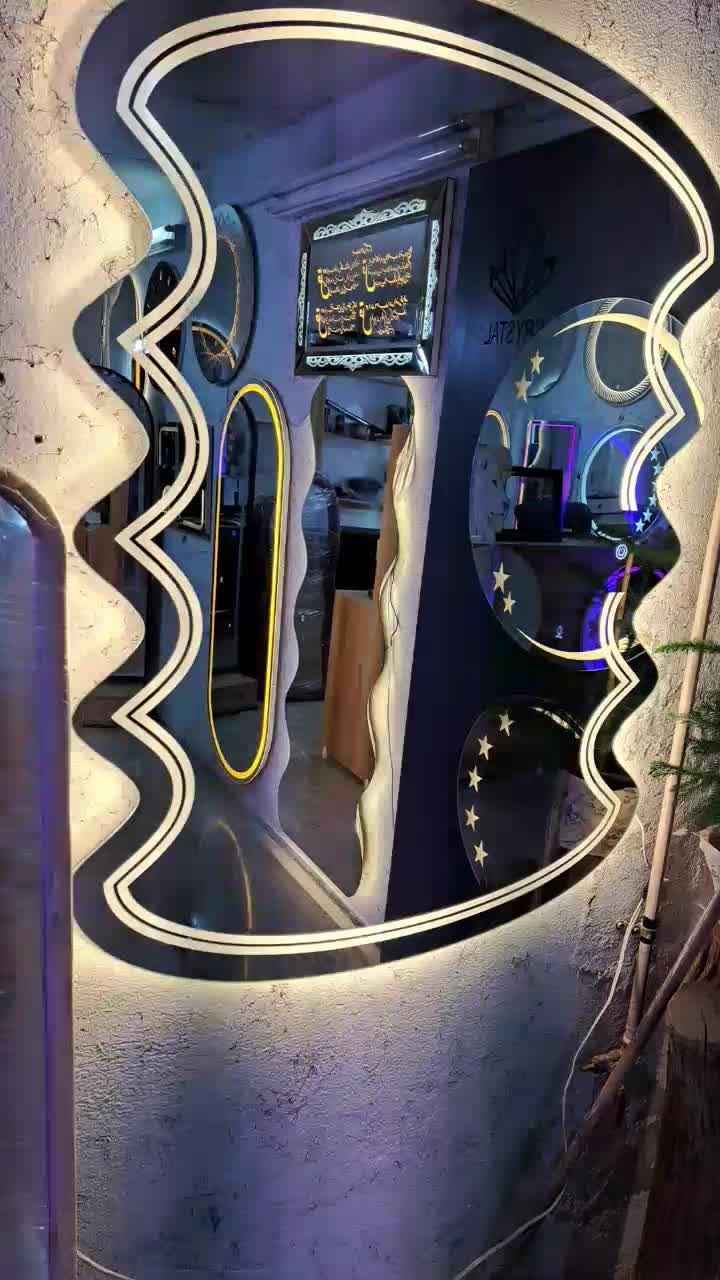 آینه بکلایت و هوشمند|آینه|شیراز, شهرک گلها|دیوار