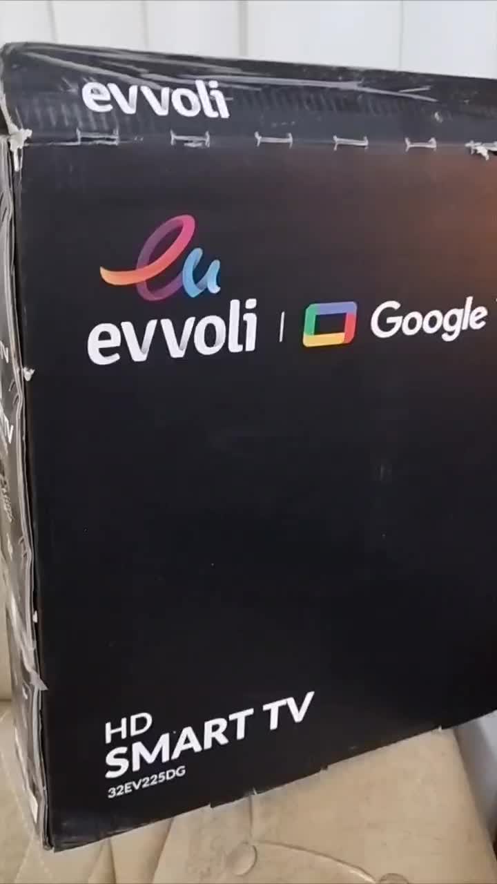 تلویزیون ۳۲ اینچ evvoli هوشمند و نو|تلویزیون و پروژکتور|رشت, اسماعیل آباد|دیوار