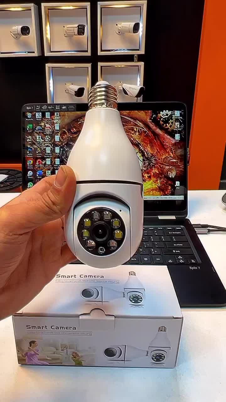 چشمی همیشه هوشیار/دوربین لامپی چرخشی مدل Smart Eye|خدمات پیشه و مهارت|نیشابور, دربقاضی|دیوار