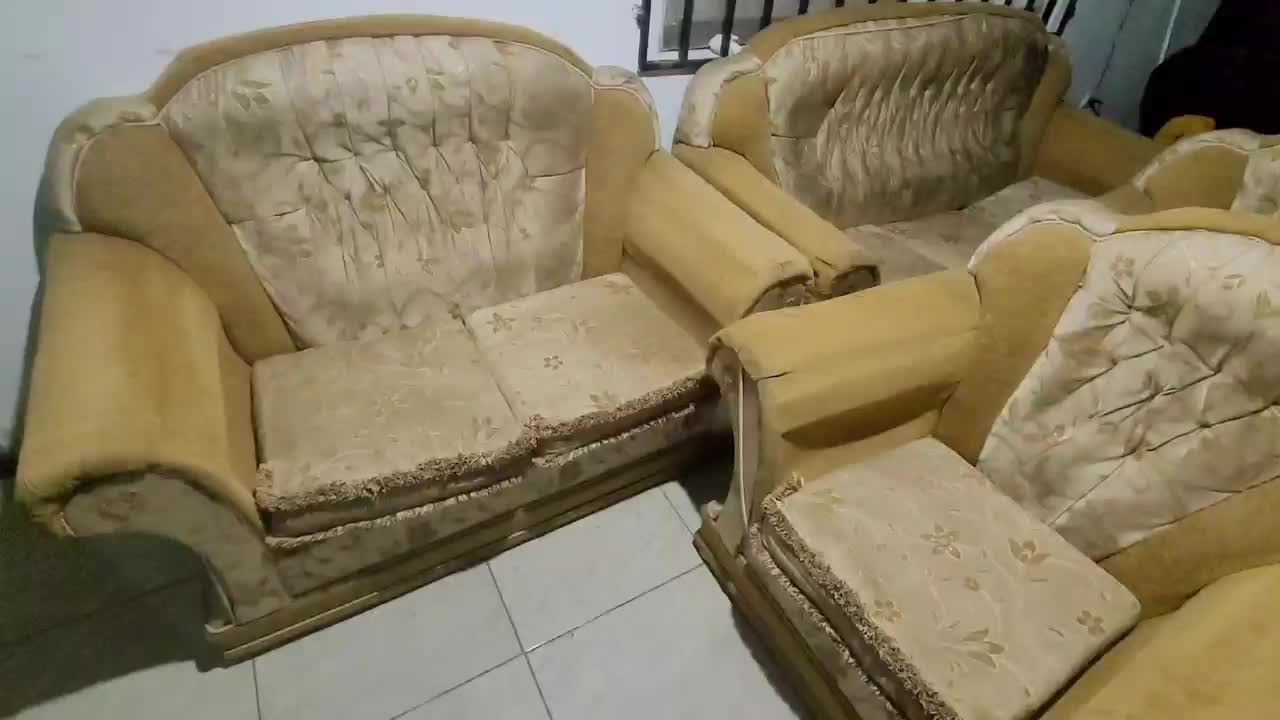 فروش مبل ۷نفره دست دوم سالم وبدون موریانه|مبلمان خانگی و میز عسلی|عباسآباد, |دیوار