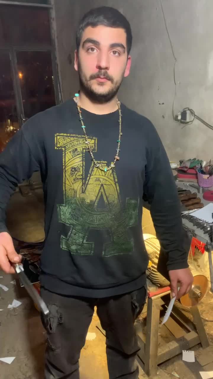 چاقو سالار زنجان قصابی سلاخی مدل p203|ظروف پختوپز|زنجان, |دیوار