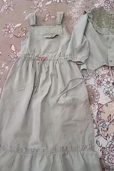 پیراهن مجلسی دخترانه سایزm|کفش و لباس بچه|مهریز, |دیوار