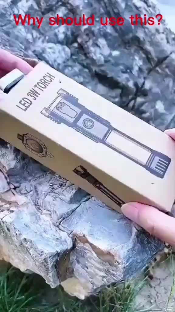 چراغ قوه اضطراری چند کاره|لامپ و چراغ|رشت, ترمینال|دیوار