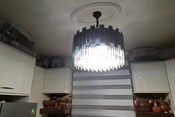 لوستر کریستالی لوکس سایز ۵۰ وارداتی|لوستر و چراغ آویز|تهران, ستارخان|دیوار