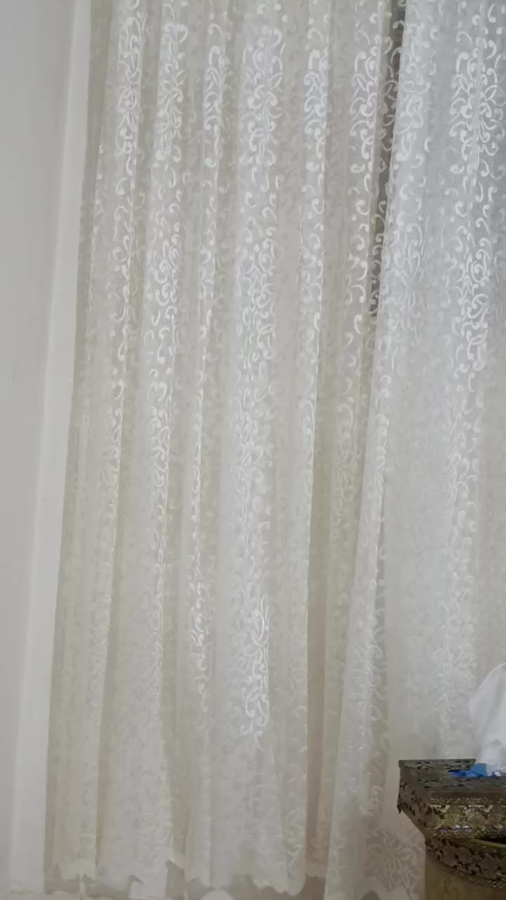 پرده پذیرایی 4متر|پرده، رانر، رومیزی|قوچان, |دیوار