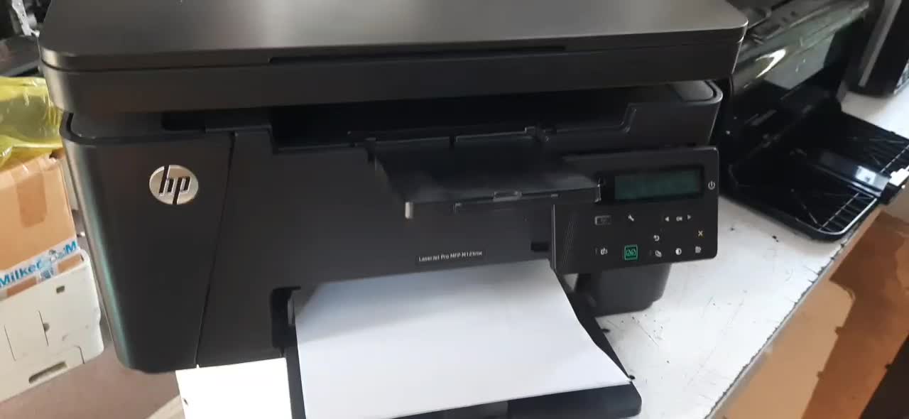 پرینتر لیزری hp125 nw با کارتریج فابریک بسیار نمیز|پرینتر، اسکنر، کپی، فکس|لنگرود, |دیوار