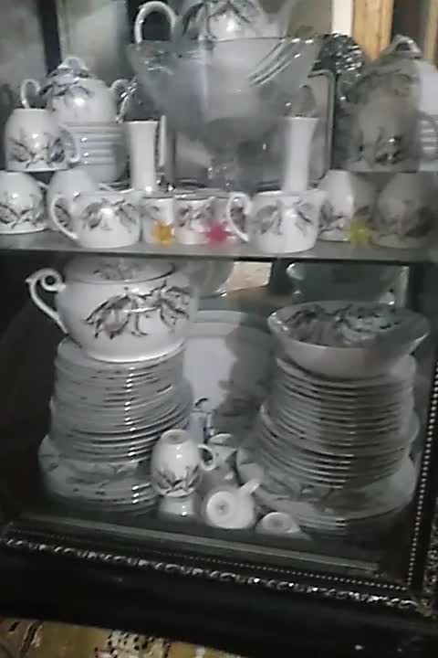 سرویس چینی وسرویس پذیرایی کریستال|ظروف سرو و پذیرایی|نظرآباد, شهرک سید جمال الدین|دیوار