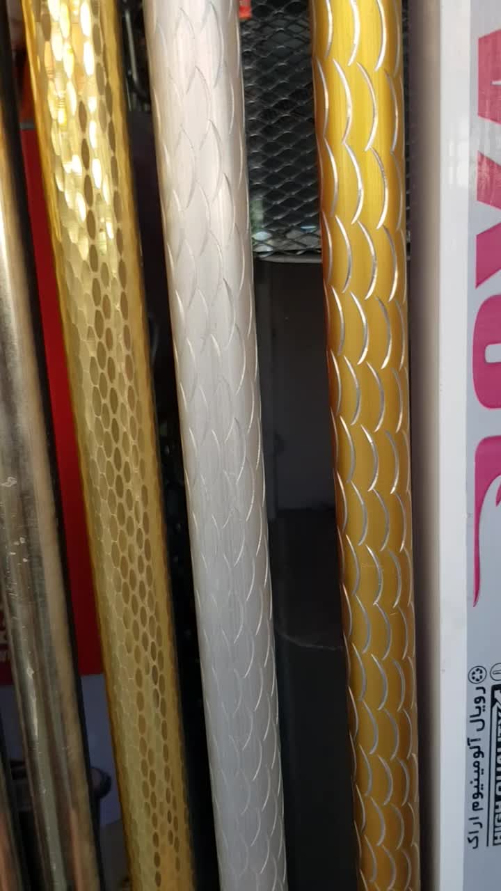 چوب پرده ساده و پانج و لوازم و لوله رگال داخل کمد|پرده، رانر، رومیزی|شیراز, تحویلی|دیوار