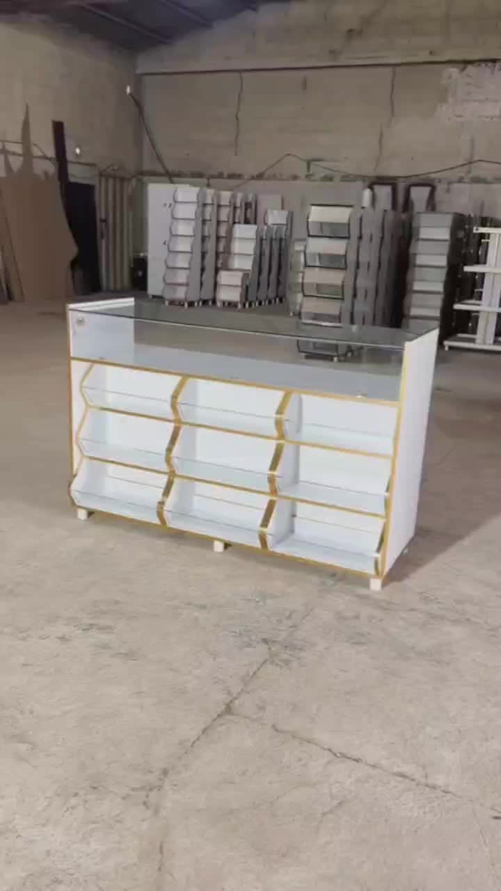 میز پیشخوان آجیل ویترین خشکبار قفسه عطاری سوپر|فروشگاه و مغازه|کرج, چهارصد دستگاه|دیوار