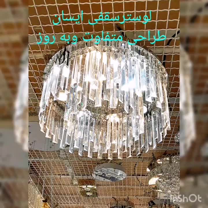 لوستر الماس.کریستالی مدل آیسان ۷۰.AC light|لوستر و چراغ آویز|تهران, سنگلج (شاپور)|دیوار