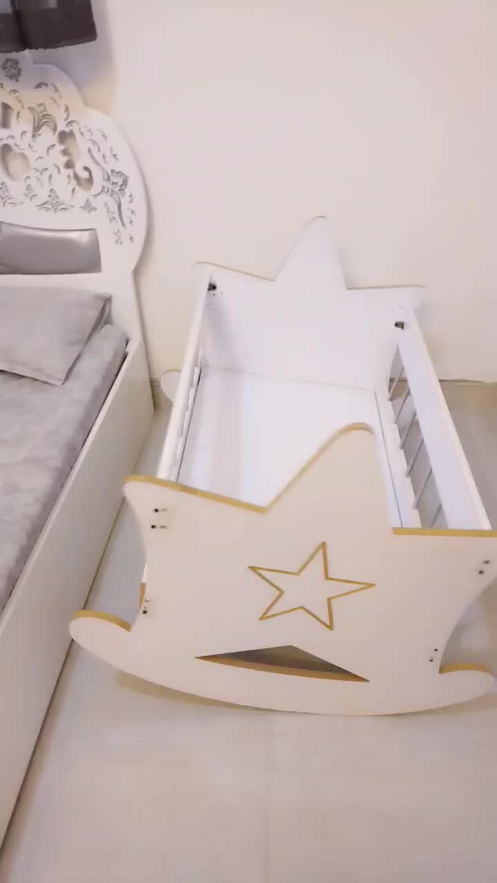 تخت گهوارهای کودک|تخت و سرویس خواب|سبزوار, قلعهنو دهزار|دیوار