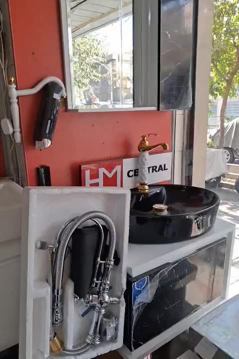 سینک گرانیتی نو آکبند سفید رگه طوسی|مصالح و تجهیزات ساختمان|تهران, امامت|دیوار