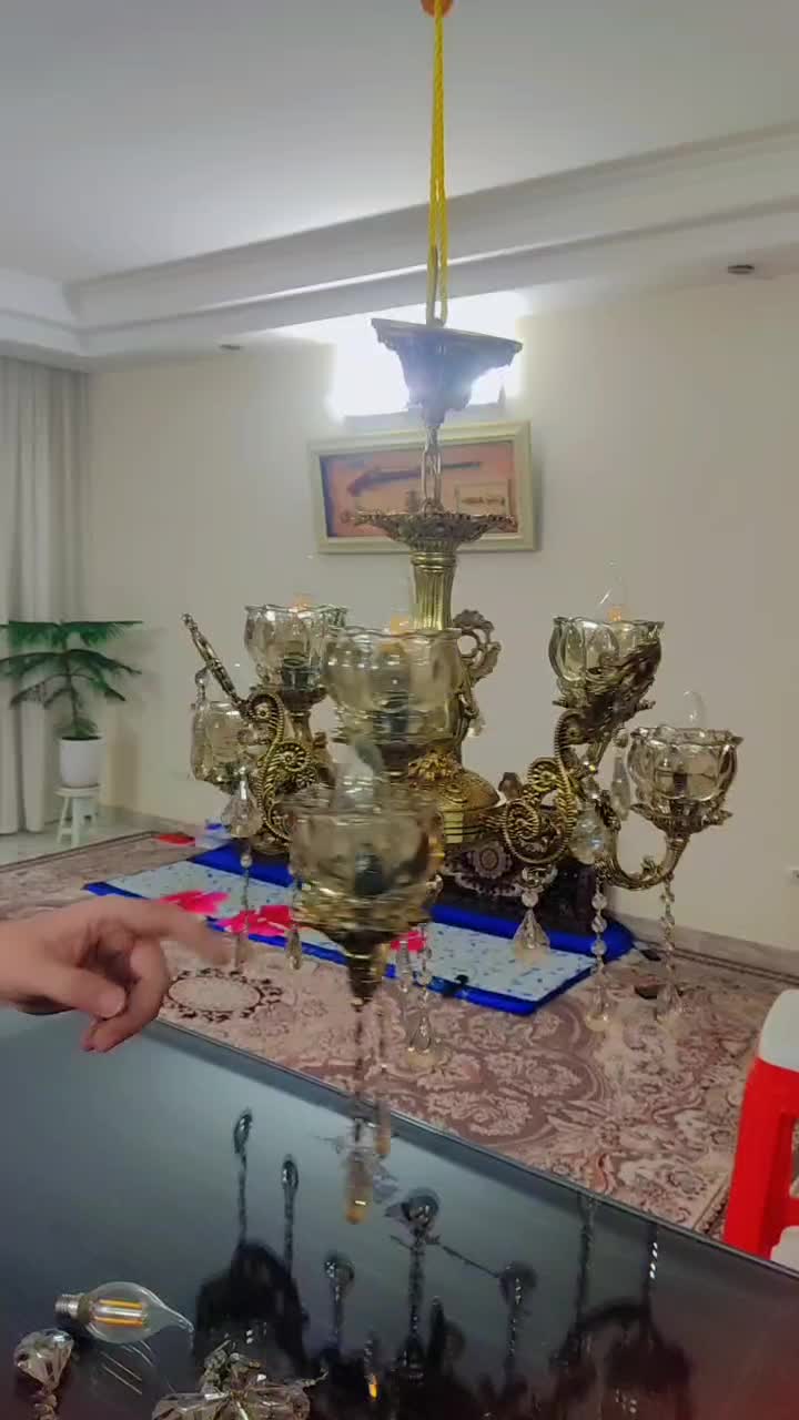 لوستر|لوستر و چراغ آویز|مشهد, رده|دیوار