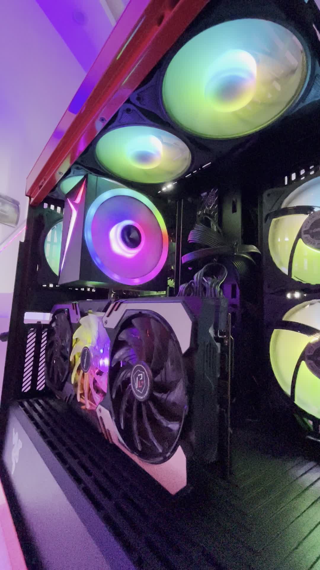 کیس کامپیوتر رندرینگ گیمینگ حرفه ای|رایانه رومیزی|اردبیل, |دیوار