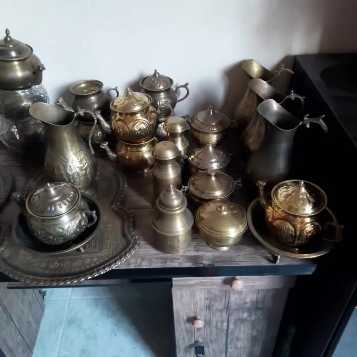تنوره و دسته سماور ذغالی پارچ سینی ورشو چراغ نفتی|کلکسیون و سرگرمی|تهران, شهران جنوبی|دیوار