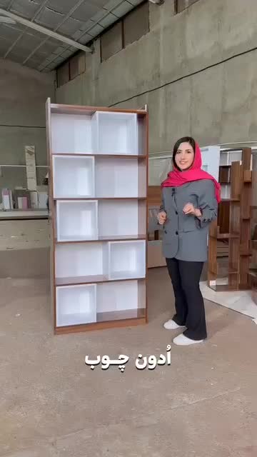 کتابخانه و قفسه کتاب مدل ترمه|کتابخانه، شلف، قفسههای دیواری|تبریز, |دیوار