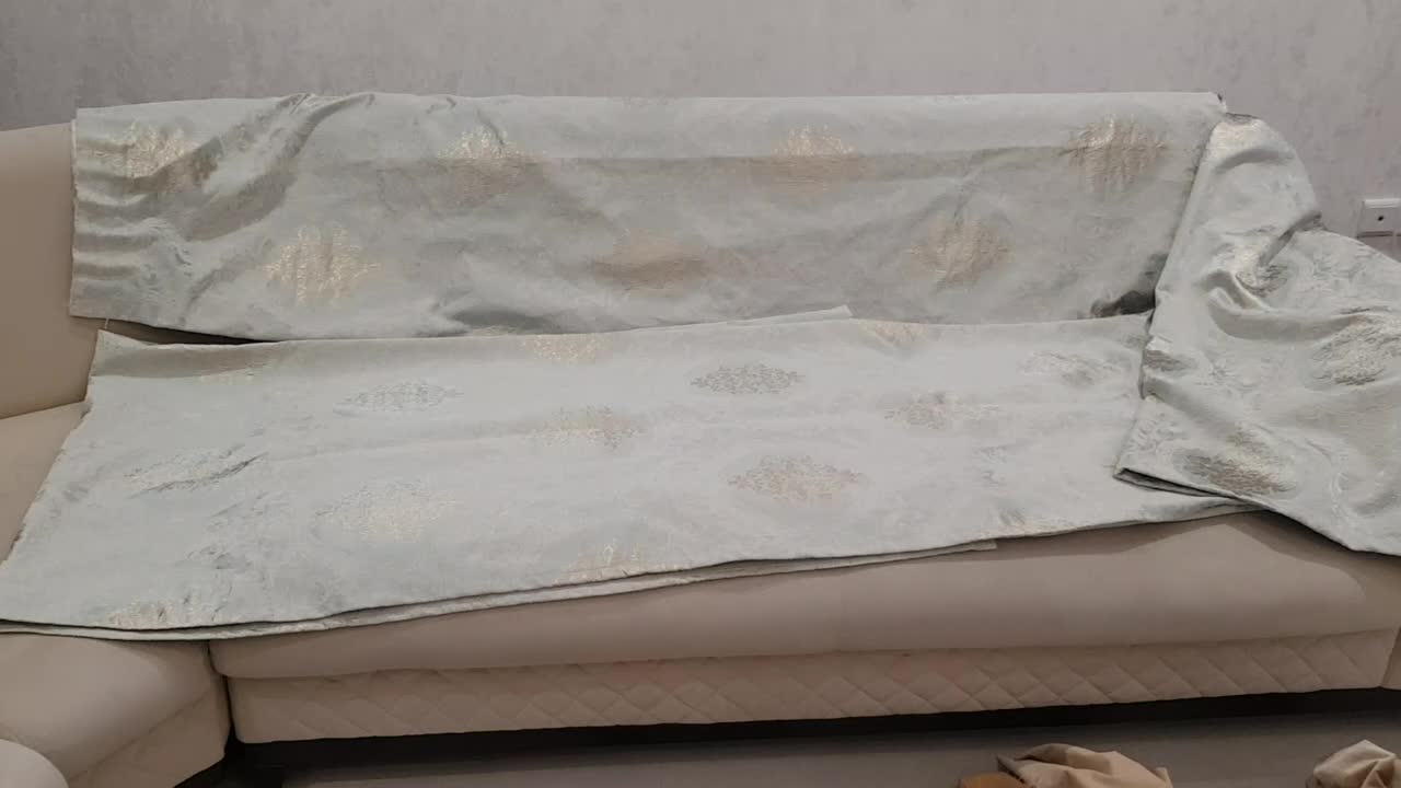 فروش دکور پرده ژاکارد|پرده، رانر، رومیزی|کرج, عظیمیه|دیوار