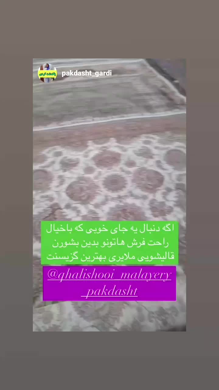 قالیشوی ملایری در پاکدشت‌وشریف اباد|خدمات نظافت|پاکدشت, پاکدشت (مامازند)|دیوار