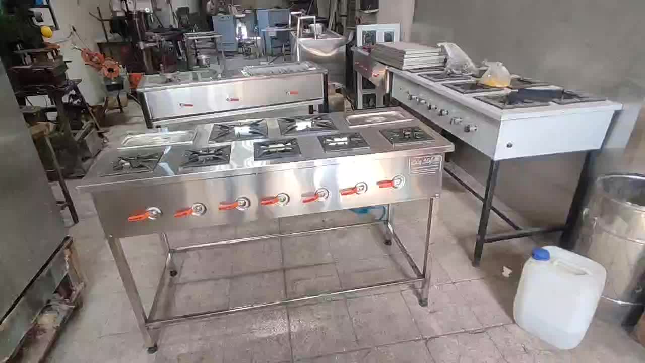 گاز کافه ای/اجاق املت پزی/اجاق گاز7شعله بنماری دار|کافی‌شاپ و رستوران|مشهد, شیرحصار|دیوار