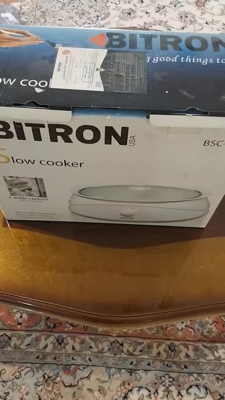 آرام پز آمریکایی bitron برقی ۴ لیتری|اجاق گاز و لوازم برقی پختوپز|تهران, تهراننو|دیوار