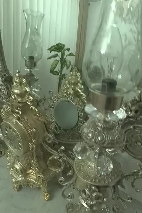 آینه شمعدان برنجی|آینه|محمدشهر, محمدشهر|دیوار