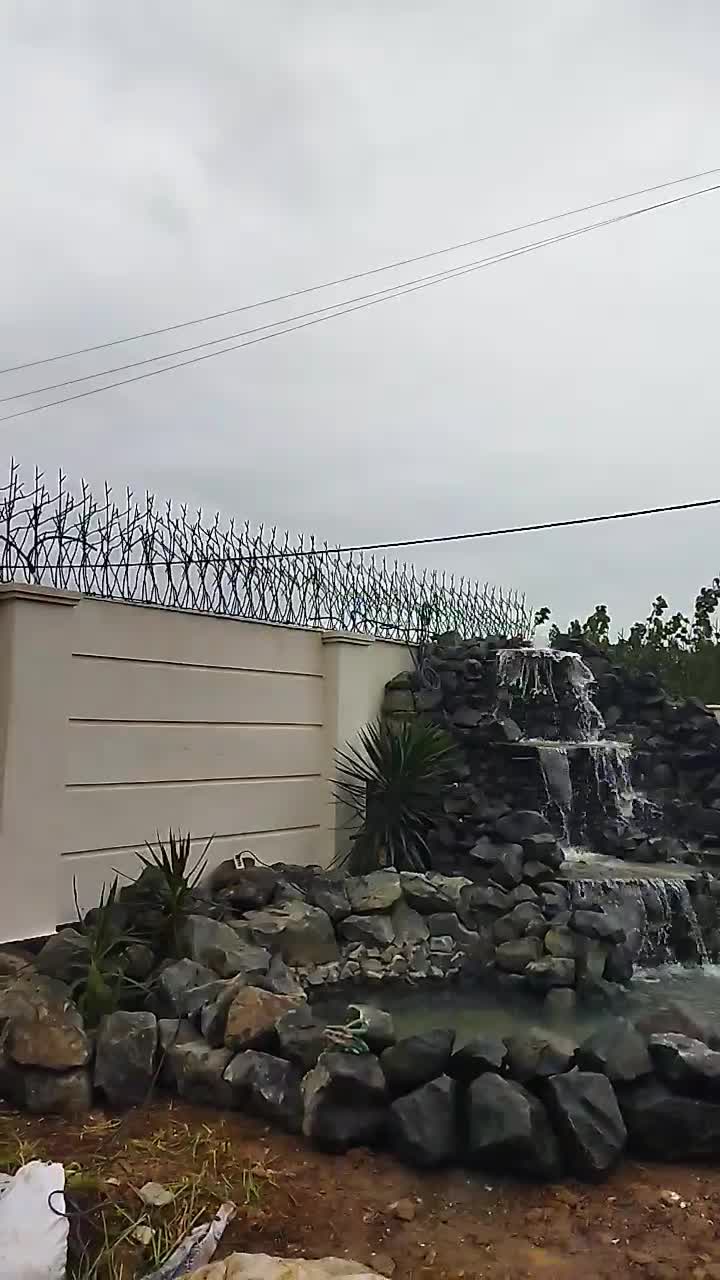 اجرای ابنمای سنگی برا ویلا کافه تالار....|مصالح و تجهیزات ساختمان|خمام, |دیوار