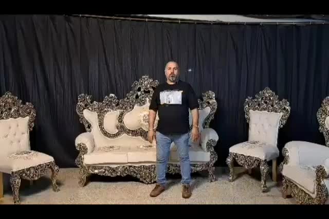 مبل استیل سلطنتی مدل یاقوت|مبلمان خانگی و میز عسلی|ارومیه, |دیوار