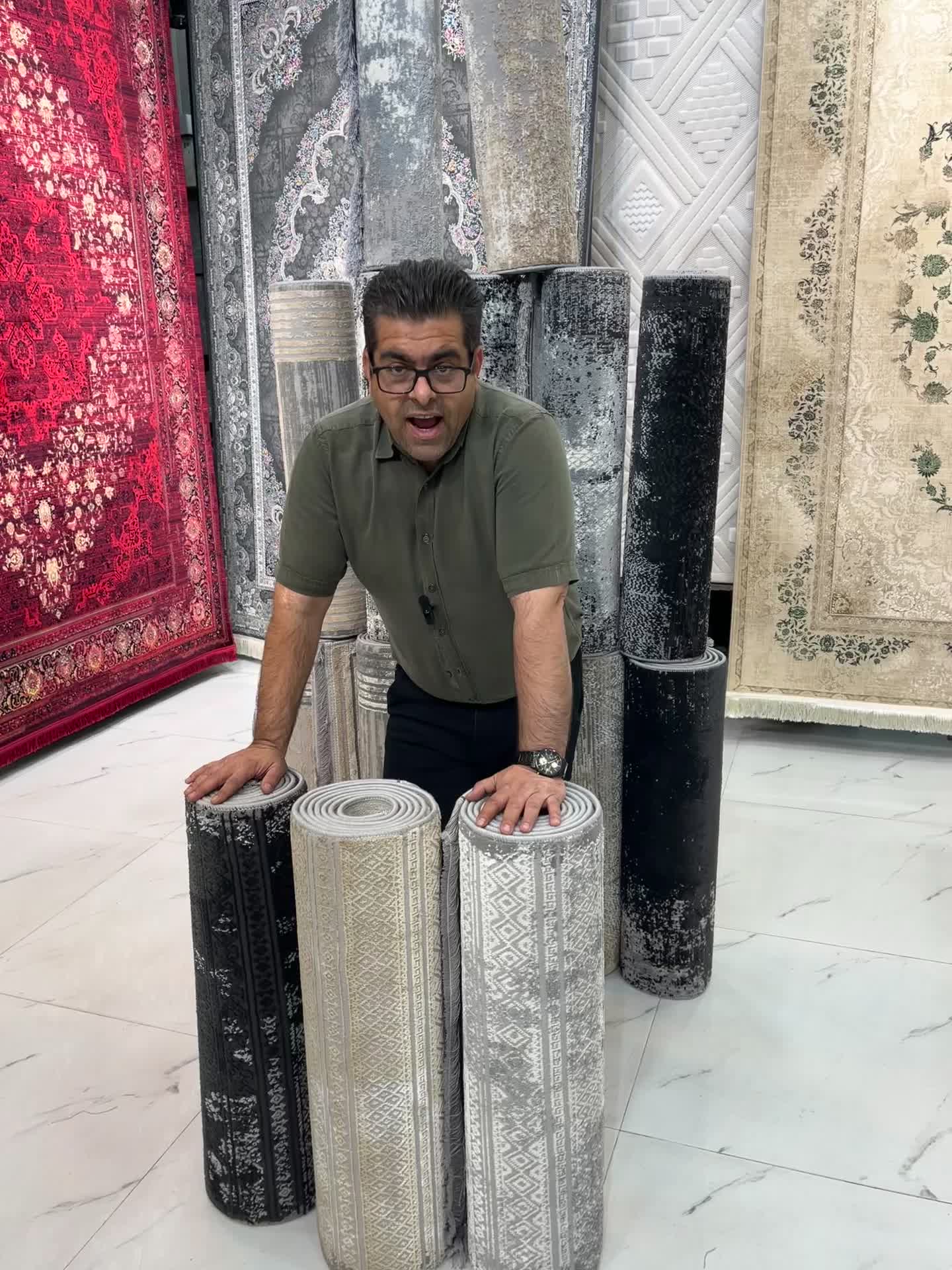 فرش راهرویی|فرش|اندیشه, شهرک صدف|دیوار