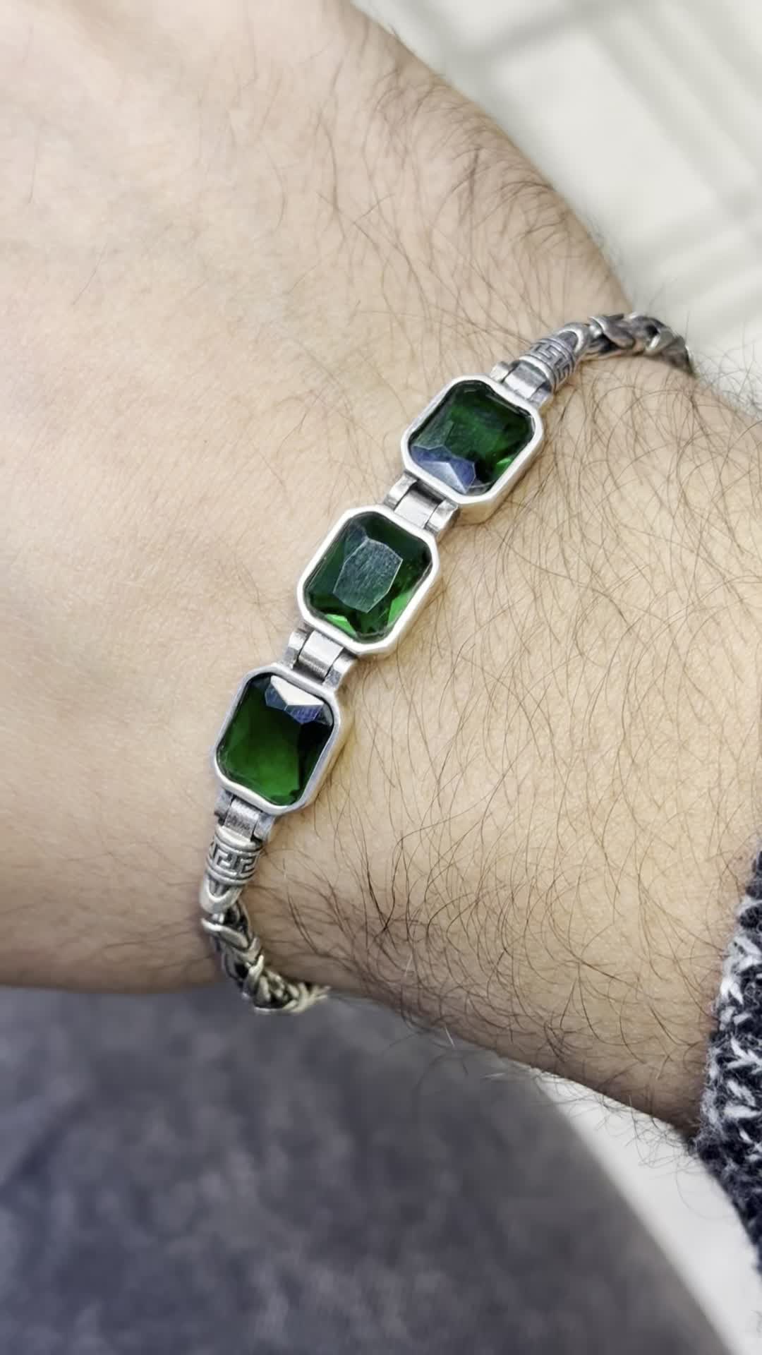 دستبند نقره ایتالیا|جواهرات|کرمانشاه, |دیوار