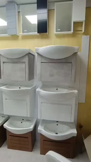 روشویی کابینتی طرح بامبو 60×40 با سنگ طوسی کد 004|لوازم سرویس بهداشتی|کرج, گلشهر|دیوار