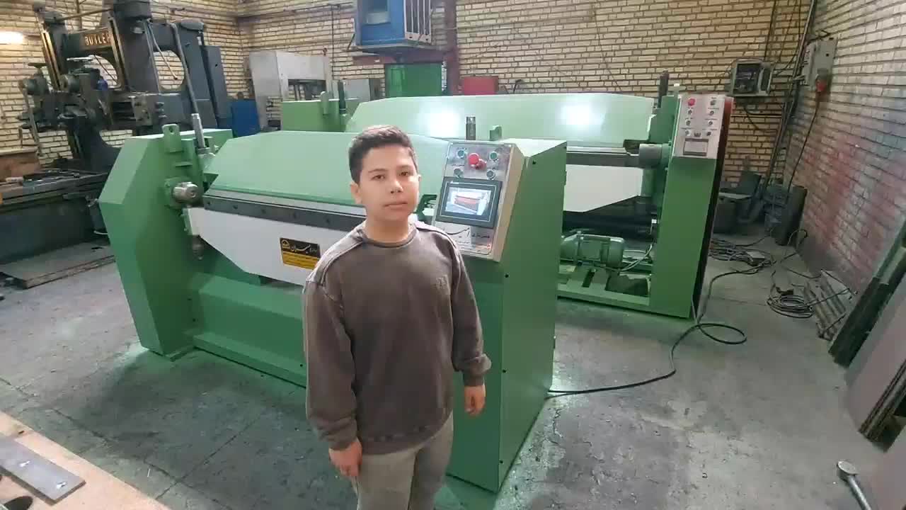 خمکن ۱۵۰ تمام هیدرولیک۴میل گیوتین قیچی خم کن ورق|ماشینآلات صنعتی|تهران, فتح|دیوار