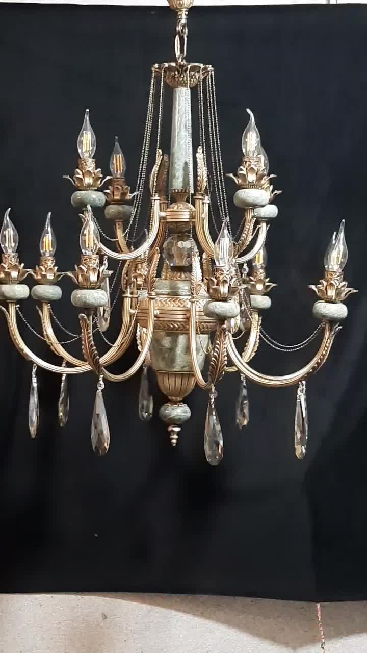 لوستر گلوریا ۱۲ شعله|لوستر و چراغ آویز|تهران, امیریه|دیوار