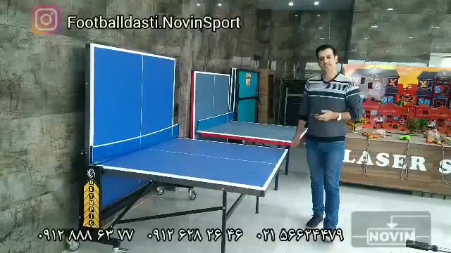 میز پینگ پنگ تاشو چهارچرخ و هشت چرخ|ورزش‌های توپی|کرج, برغان|دیوار