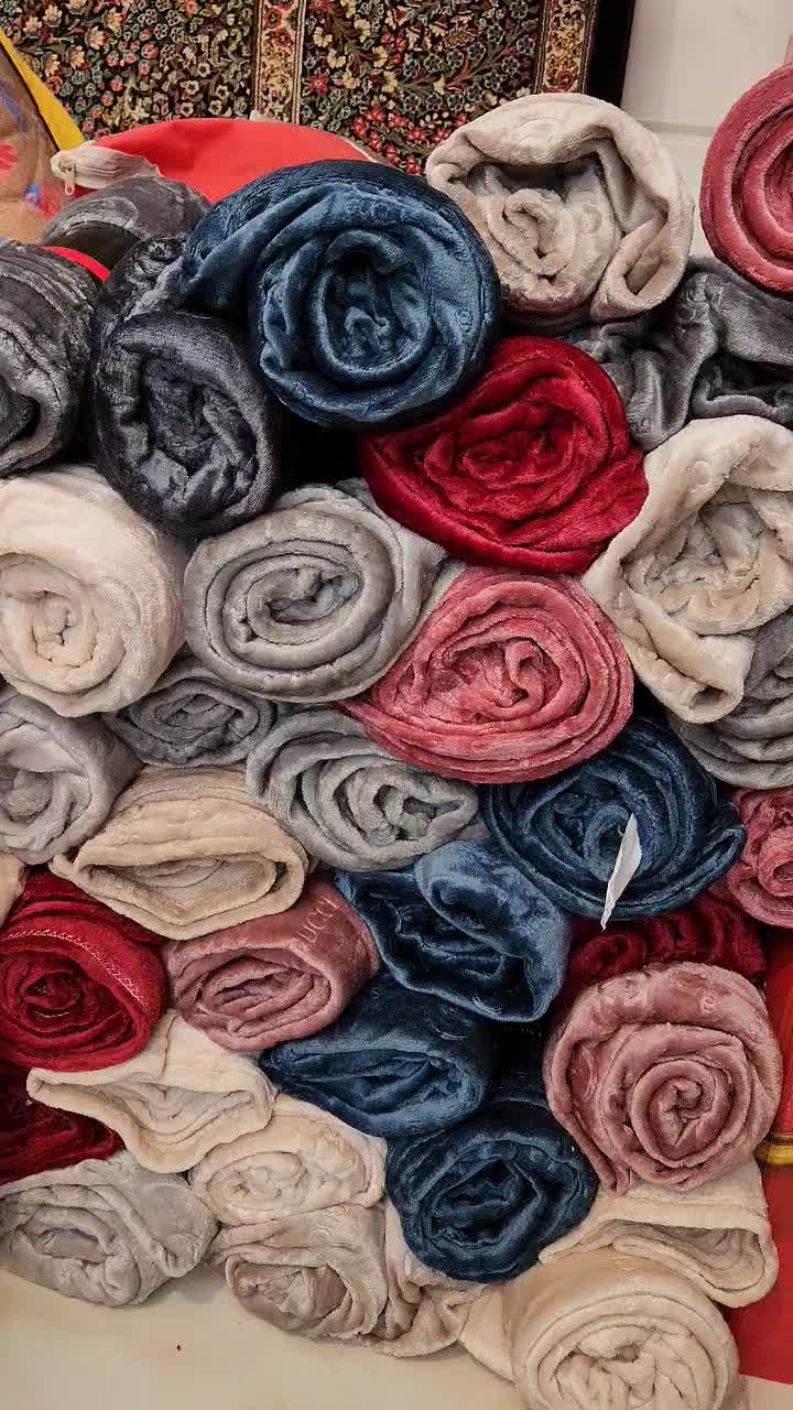 پتو مسافرتی خارجی ژله ای  ( یکنفره و دونفره )|رختخواب، بالش، پتو|کرمان, |دیوار