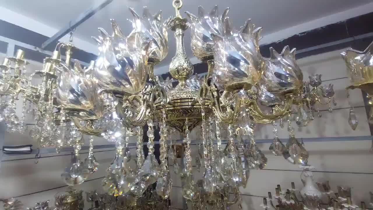 لوستر ستون امپراتوری|لوستر و چراغ آویز|بروجرد, |دیوار