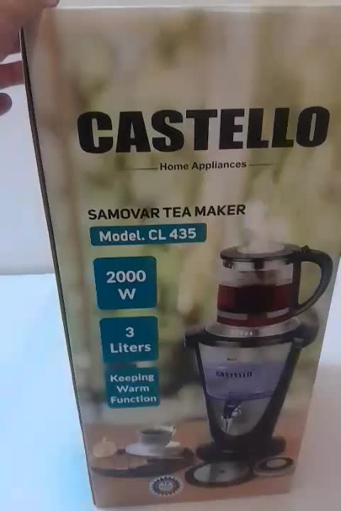 چایی ساز CASTELLO|سماور، چای‌ساز، قهوه‌ساز|قم, پردیسان|دیوار