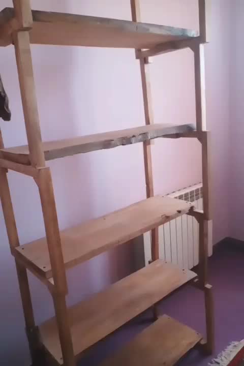 قفسه   چوبی|کتابخانه، شلف، قفسه‌های دیواری|کرمان, |دیوار