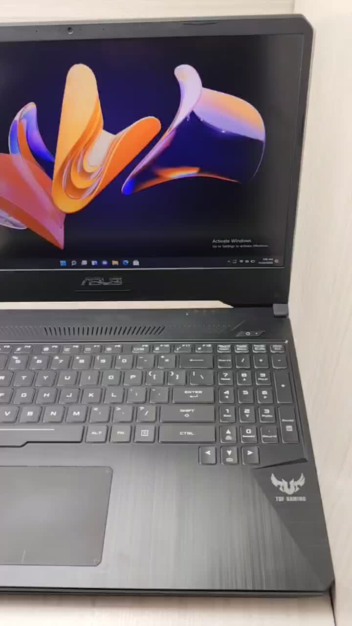 لپ‌تاپ گیمینگAsus tuf Gaming FX505گرافیک۶گیگ1660Ti|رایانه همراه|تهران, باغ فیض|دیوار