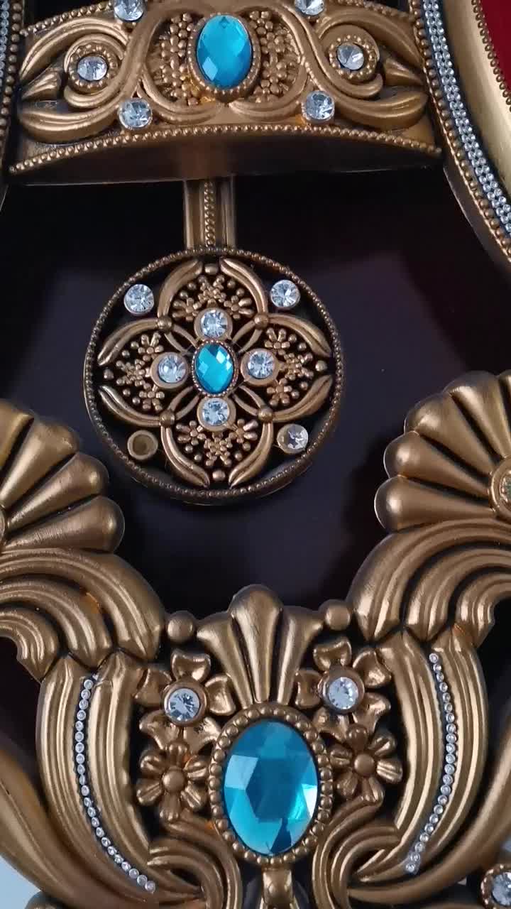 ساعت پاندولی نگین دار|ساعت دیواری و تزئینی|اسفراین, |دیوار