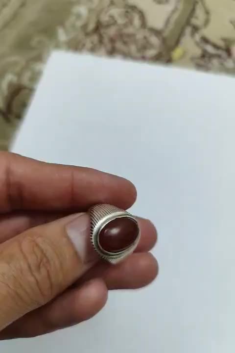 انگشتر عقیق خوش رکاب|جواهرات|بومهن, |دیوار