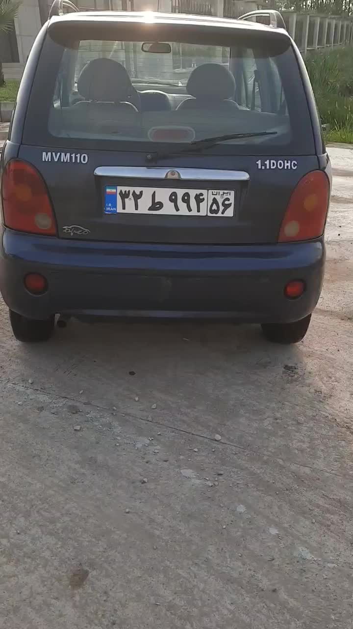ام وی ام ۱۱۰ ۴ سیلندر مدل ۹۰|خودرو سواری و وانت|رشت, لاکان|دیوار