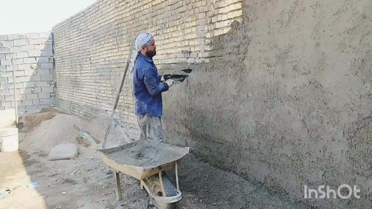 پلاستر وتخریب باقیمت مناسب وسیمان سفید|خدمات پیشه و مهارت|اهواز, کوی علوی|دیوار