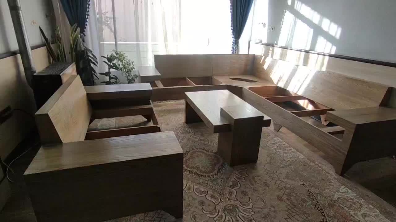 مبل حجم تمام  MDF روکش ملچ|مبلمان خانگی و میز عسلی|اصفهان, محله اسلامی|دیوار