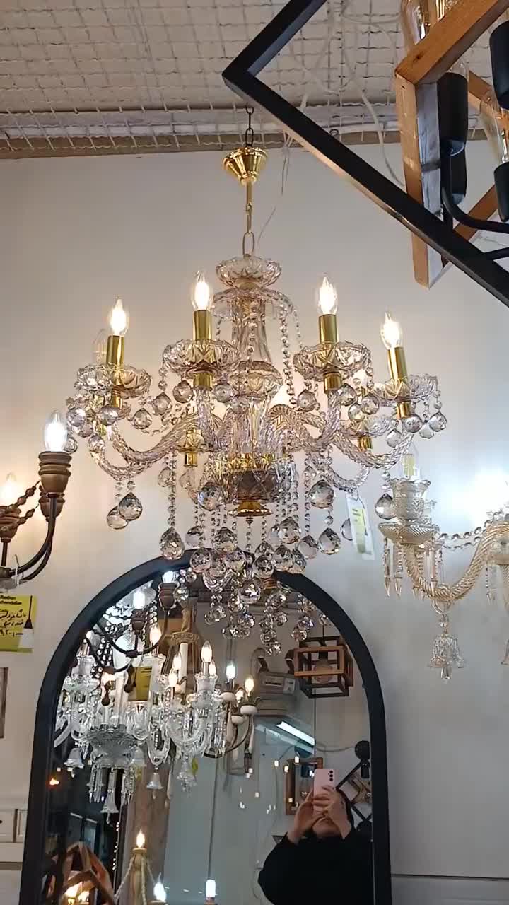 فروشگاه لوستر رادیان|لوستر و چراغ آویز|ساوه, |دیوار